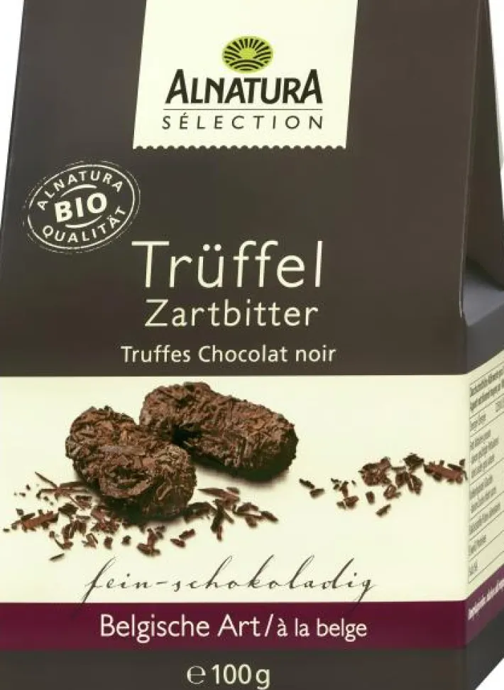 Bünting Tee Alnatura Trüffel Pralinen Belgische Art Zartbitter100 g