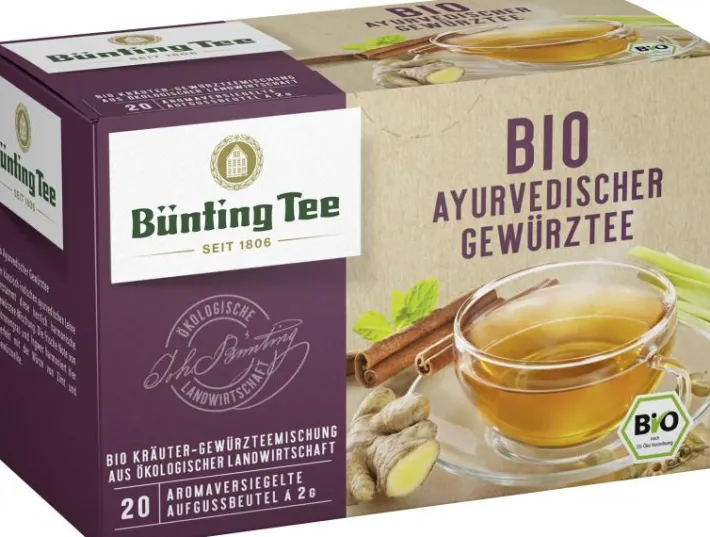 Bünting Tee Bio Ayurvedischer Gewürztee20 x 2 g