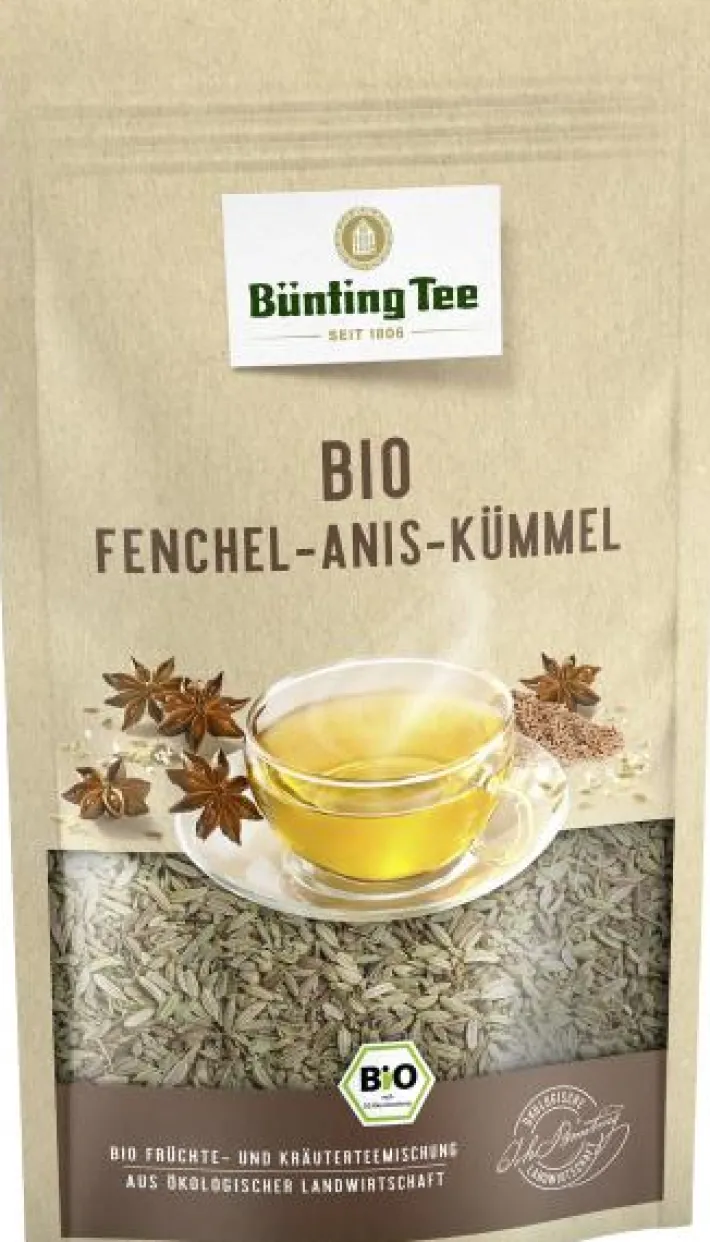 Bünting Tee Bio Fenchel-Anis-Kümmel100 g