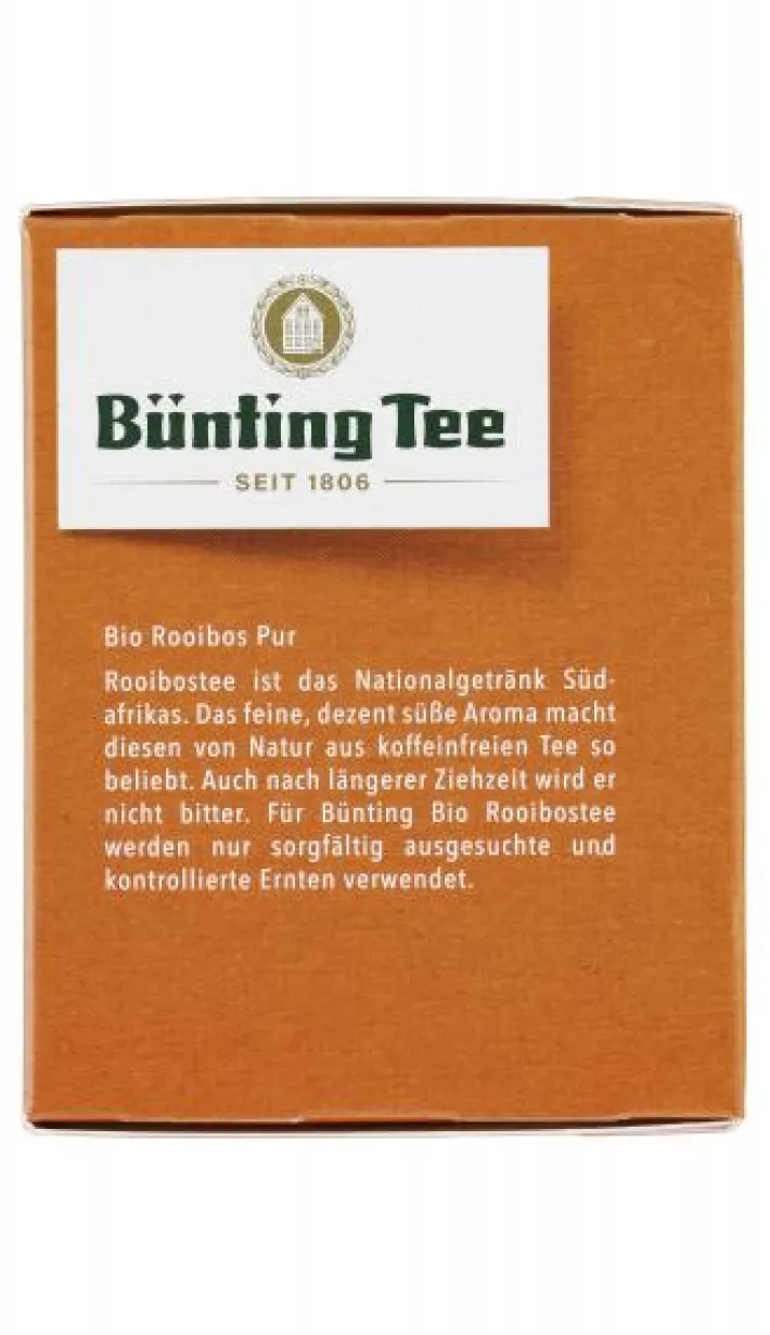 Bünting Tee Bio Rooibos Pur20 x 1,75 g