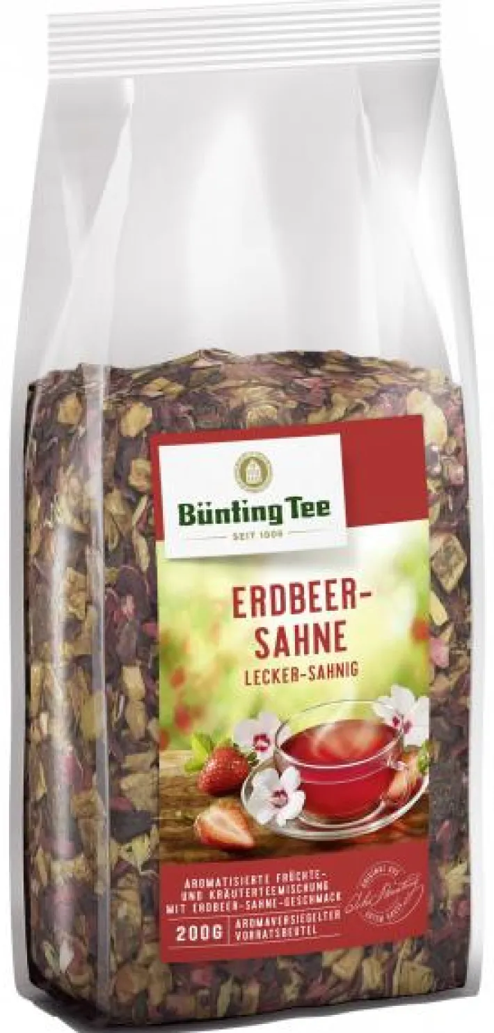 Bünting Tee Erdbeer-Sahne200 g