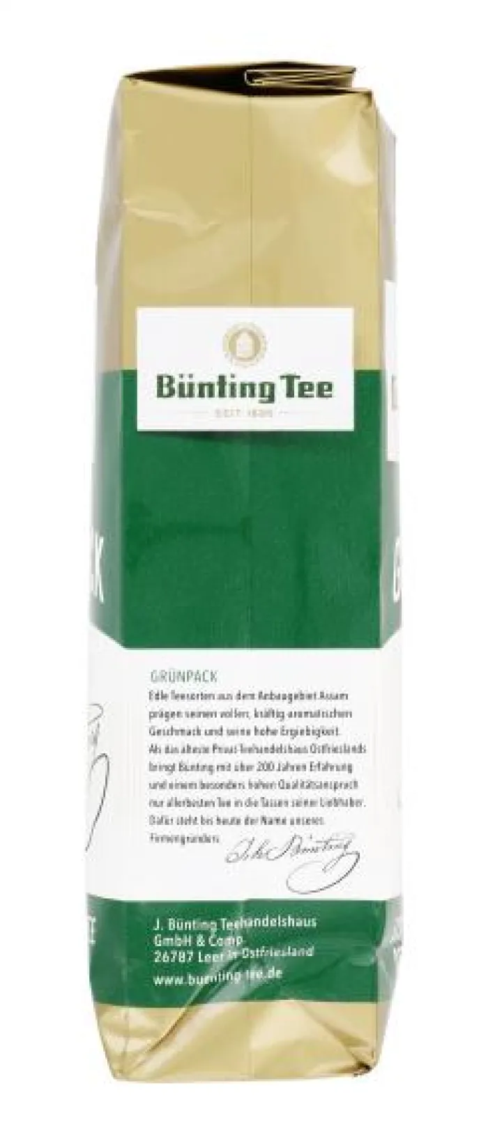 Bünting Tee Grünpack250 g