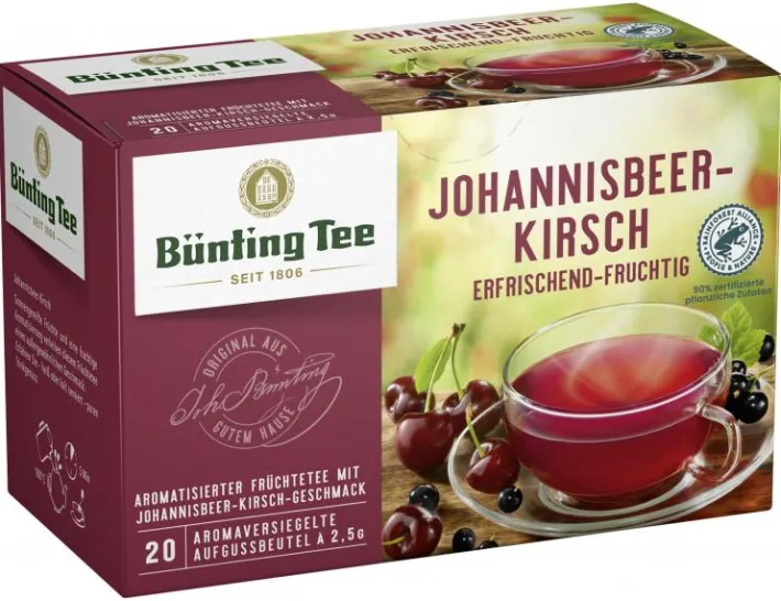 Bünting Tee Johannisbeer-Kirsch20 x 2,50 g