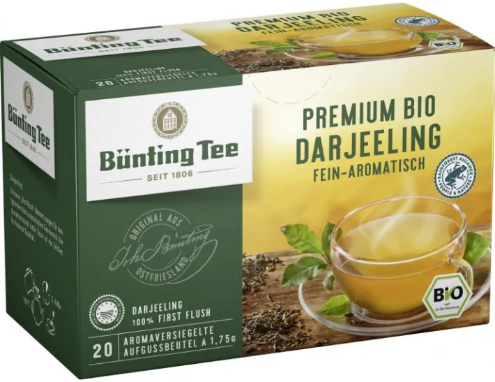 Bünting Tee Premium Bio Darjeeling20 x 1,75 g