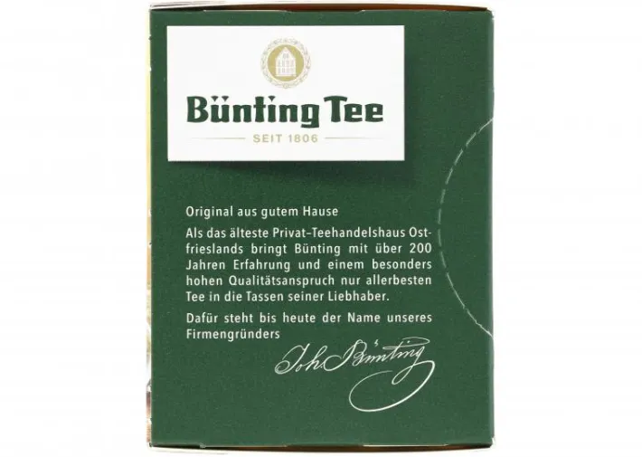 Bünting Tee Premium Bio Darjeeling20 x 1,75 g