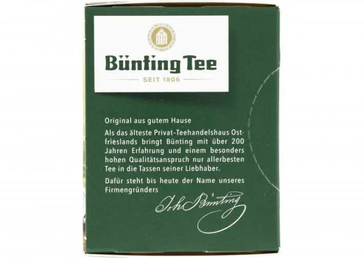 Bünting Tee Premium Bio Grüner Tee Nana-Minze20 x 1,75 g