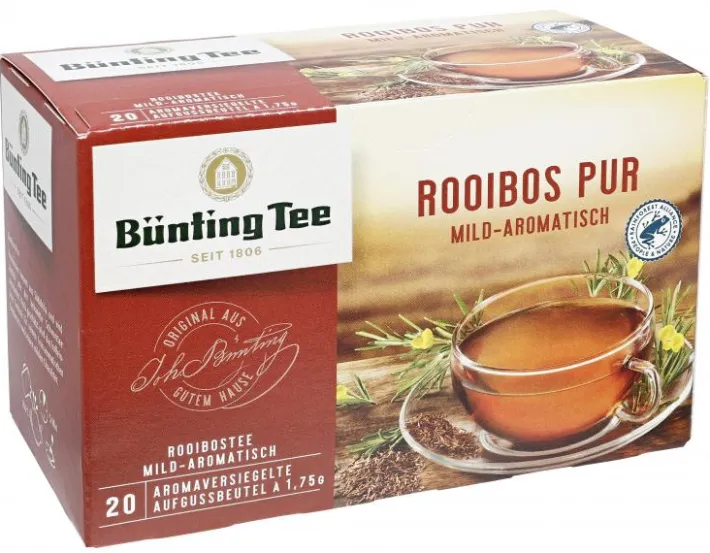 Bünting Tee Rooibos Pur20 x 1,75 g