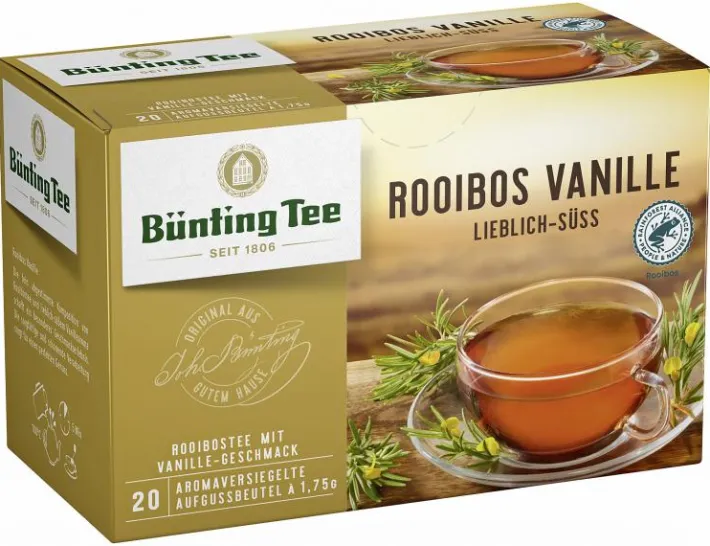 Bünting Tee Rooibos Vanille20 x 1,75 g