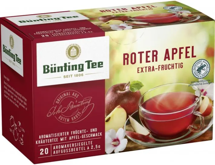 Bünting Tee Roter Apfel20 x 2,50 g