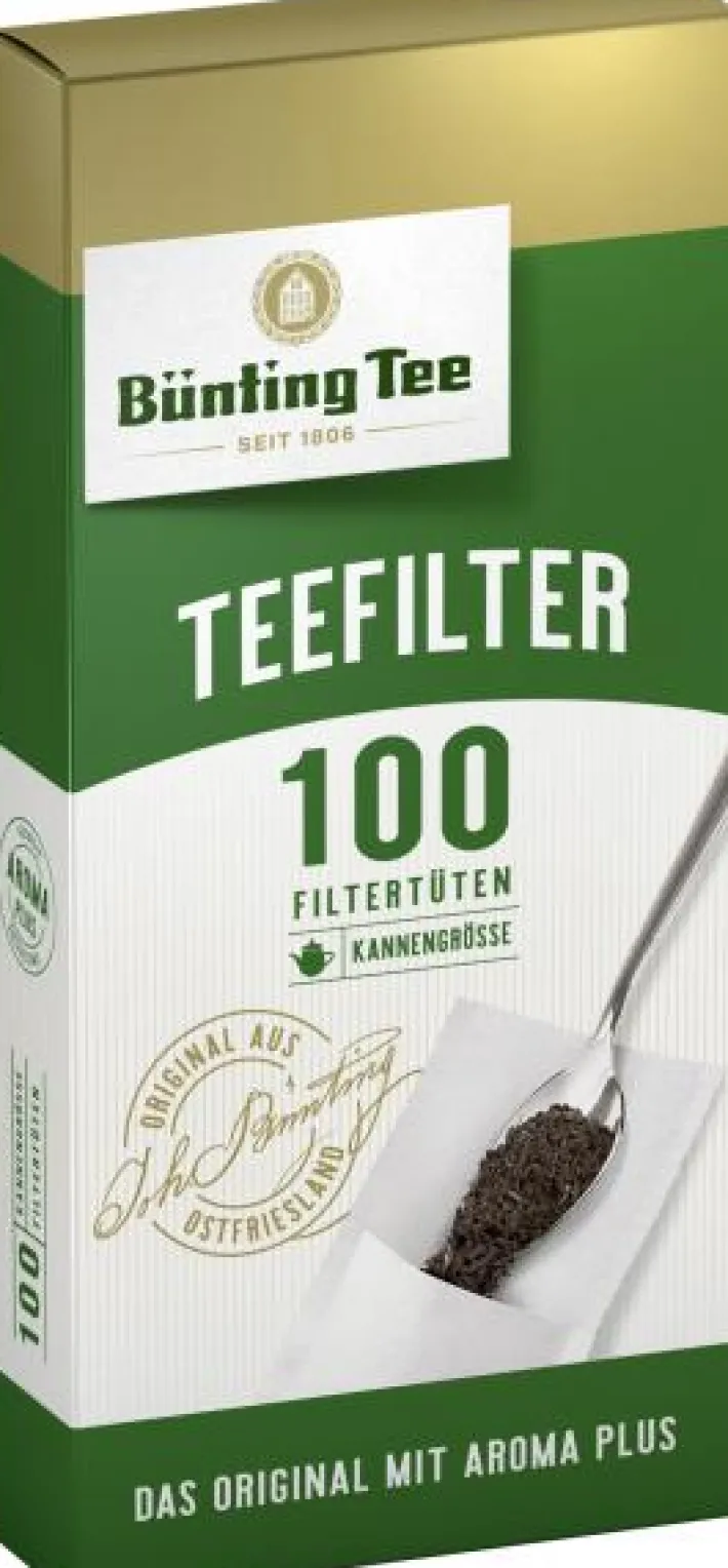 Bünting Tee filter mit Anfasslasche100 St.