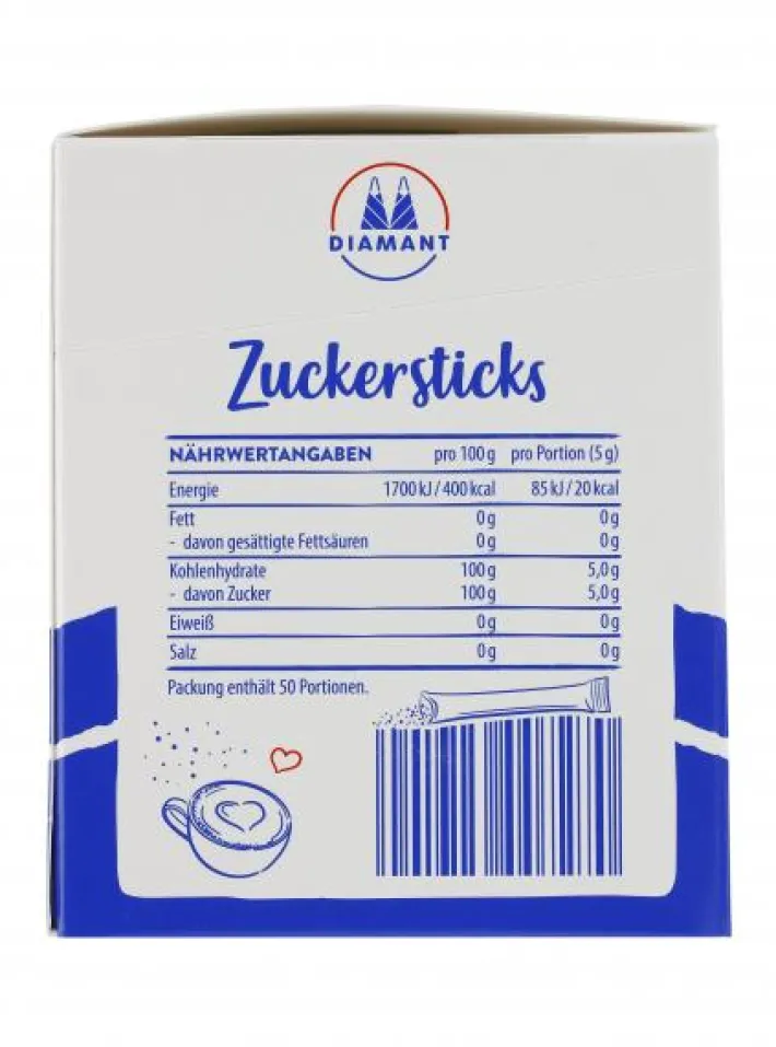 Bünting Tee Diamant Zuckersticks50 x 5 g