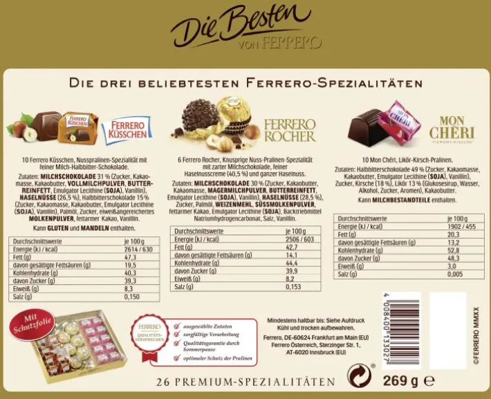 Bünting Tee Die Besten von Ferrero269 g