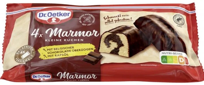 Bünting Tee Dr. Oetker Kleine Kuchen 4x Marmor172 g