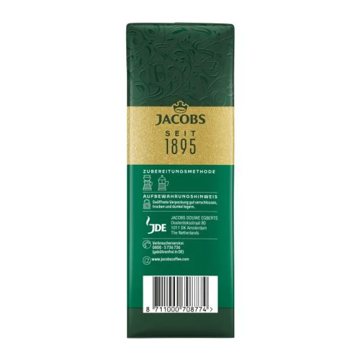Bünting Tee Jacobs Filterkaffee Krönung Entkoffeiniert500 g