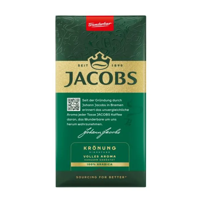 Bünting Tee Jacobs Filterkaffee Krönung Klassisch500 g