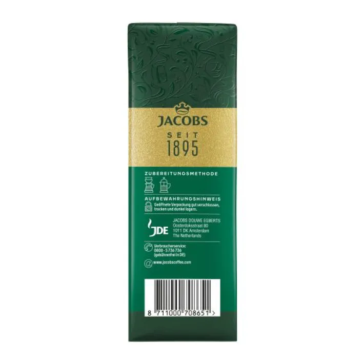 Bünting Tee Jacobs Filterkaffee Krönung Klassisch12 x 0,50 kg