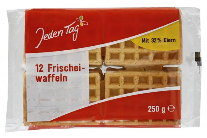 Bünting Tee Jeden Tag Frischeiwaffeln250 g