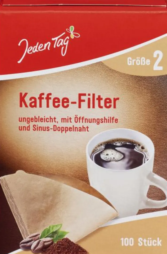 Bünting Tee Jeden Tag Kaffeefilter Größe 2