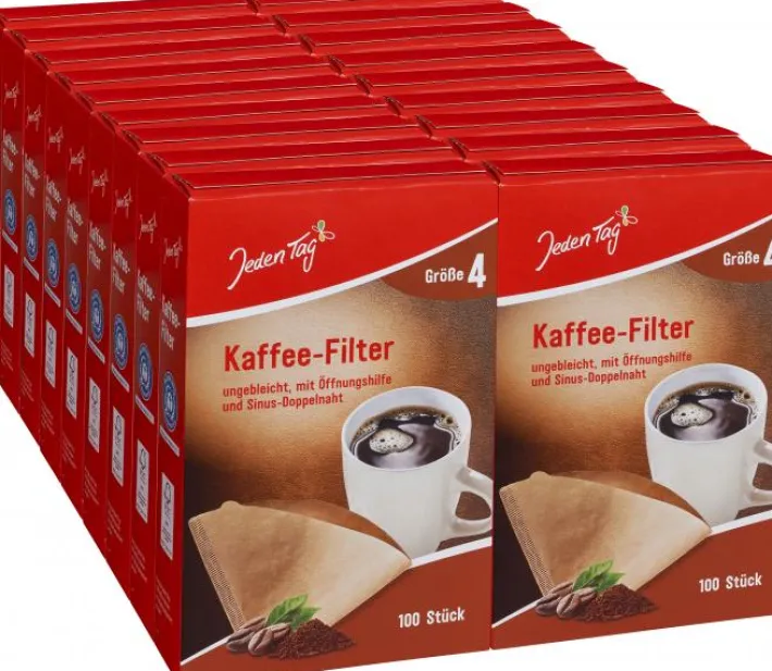 Bünting Tee Jeden Tag Kaffeefilter Größe 4