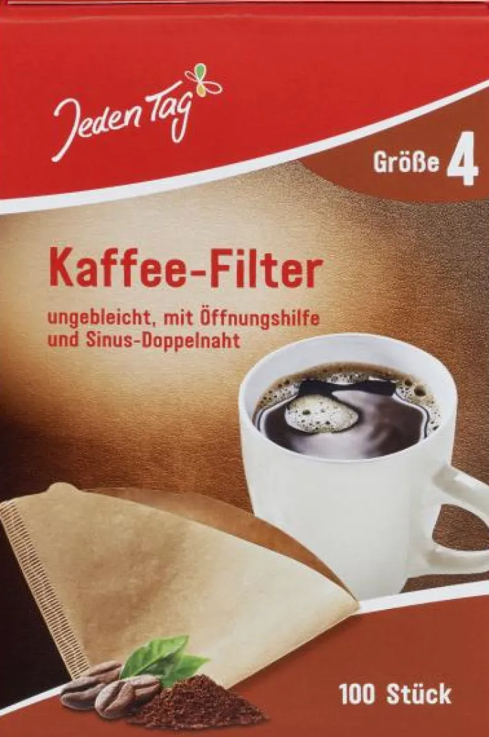 Bünting Tee Jeden Tag Kaffeefilter Größe 4