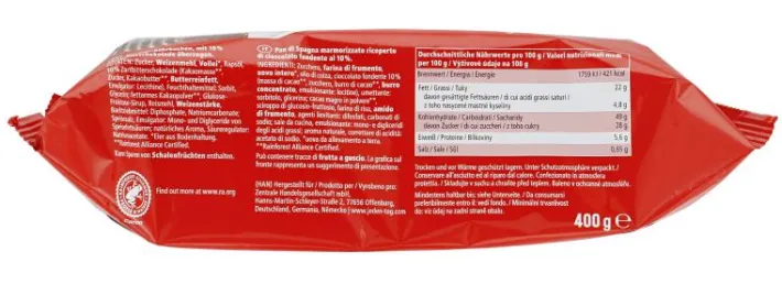 Bünting Tee Jeden Tag Mamorkuchen400 g