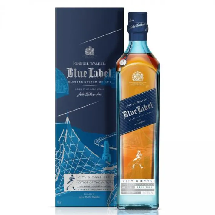 Bünting Tee Johnnie Walker Blue Label Blended Scotch Whisky City X Mars 2220700 ml